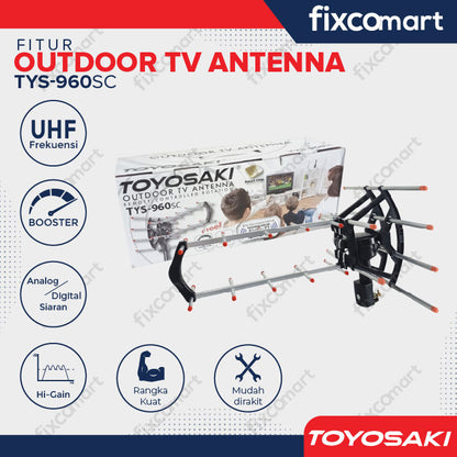 Toyosaki Antena TV Digital OUTDOOR TYS 960 SC