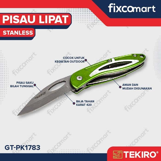 TEKIRO PISAU LIPAT STANLESS
