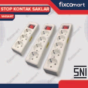 Stop Kontak 3 4 5 Lubang 1,5 - 5 Meter - COLOKAN LISTRIK SNI