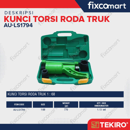 TEKIRO KUNCI TORSI RODA TRUK 1 : 68 / TORSI RODA TRUK