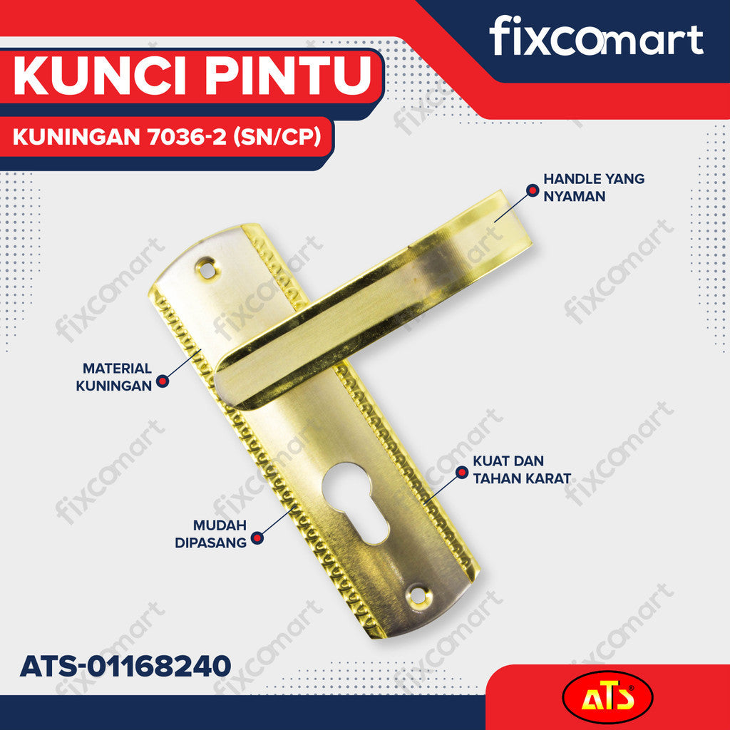 Handel Pintu ATS -  Pegangan Pintu / Gagang Pintu ATS