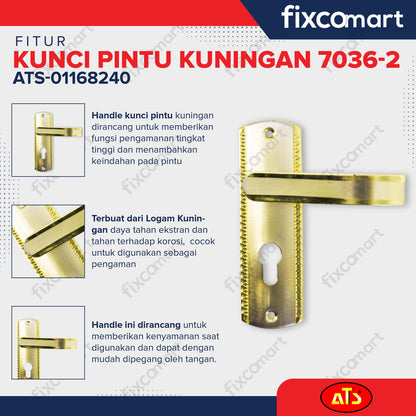 Handel Pintu ATS -  Pegangan Pintu / Gagang Pintu ATS