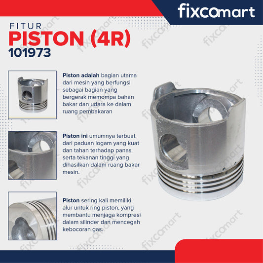 NP - PISTON (4R) ZS1105 / SEHER
