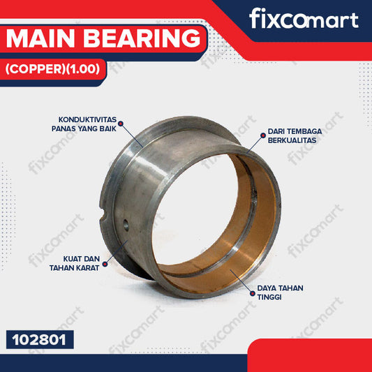 NP - MAIN BEARING (COOPER) S195 / METAL DUDUK