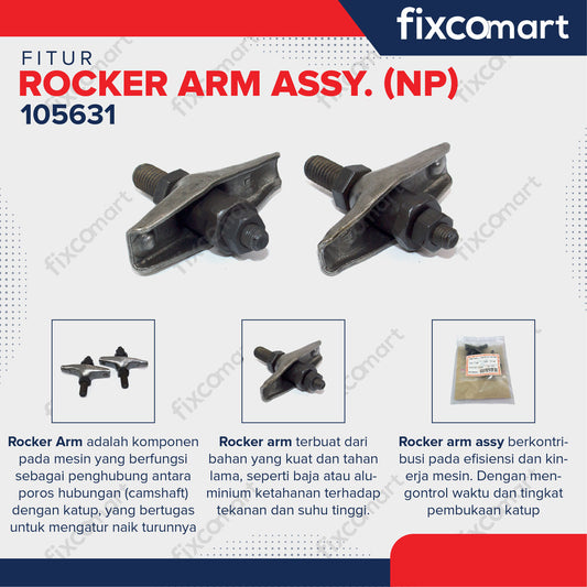 NP - ROCKER ARM ASSY GX160 / PLATUK KOMPLIT