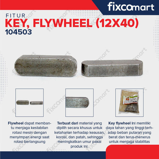 NP - KEY FLYWHEEL S195 / SPIH RODA GILA