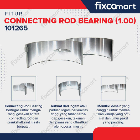 NP - CONNECTING ROD BEARING ZH1105WA / CPM / METAL JALAN