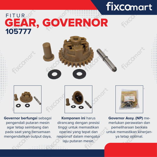 NP - GOVERNOR ASSY GX160 / GOVERNOR ASSEMBLY MESIN DIESEL GX160