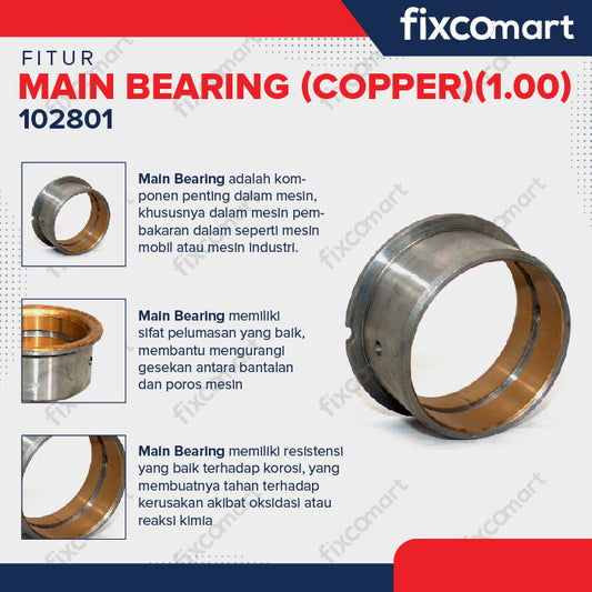 NP - MAIN BEARING (COOPER) S195 / METAL DUDUK
