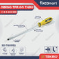 TEKIRO OBENG TPR GO THRU (-) 6 X 200 MM /OBENG TPR - ALAT PERKAKAS