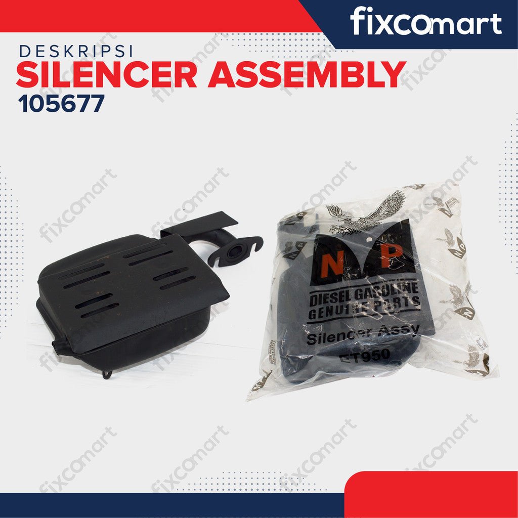NP - SILENCER ASSY ET950 / KNALPOT