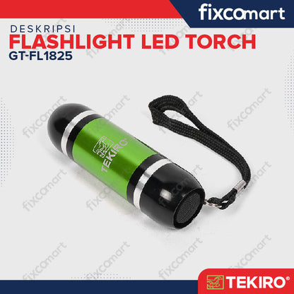 TEKIRO FLASHLIGHT LED TORCH / SENTER LED / PERKAKAS