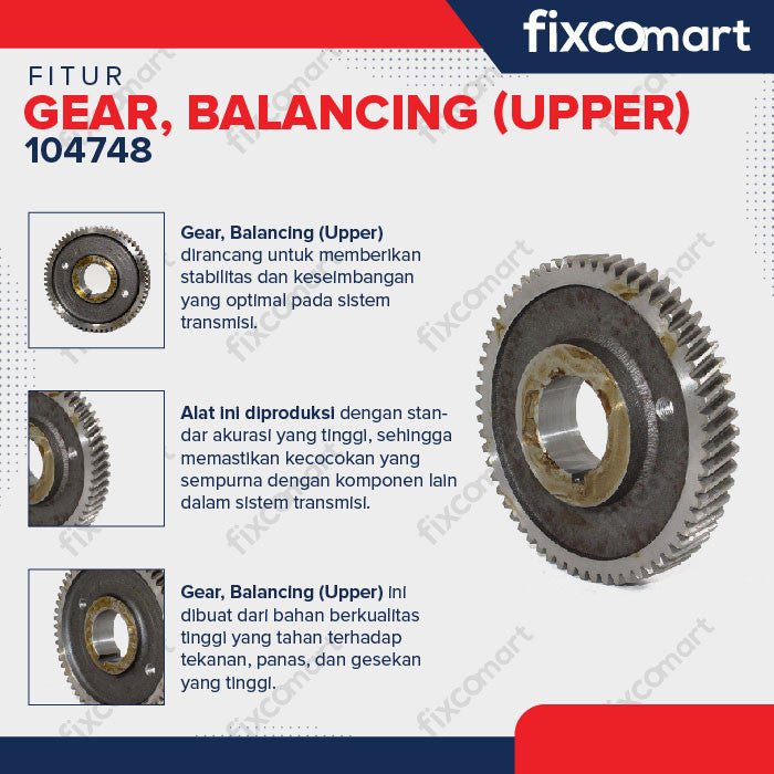 NP - GEAR BALANCING (UPPER) JD300 / GEAR BALANCER ATAS