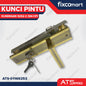 KUNCI PINTU ATS PRO CYL. KUNINGAN 9252-2 (SN/CP)