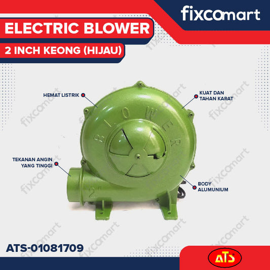 ELECTRIC BLOWER 2" KEONG (HIJAU) - ATS