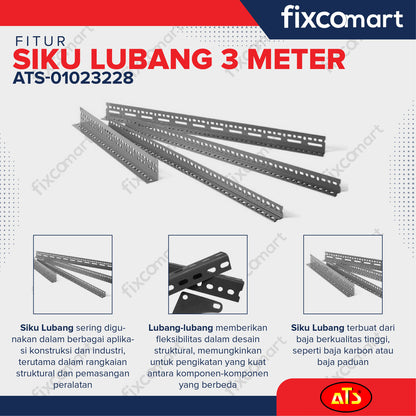 SIKU LUBANG "ATS" 40MMX40MMX2MMX2.9KGX3M (023228)