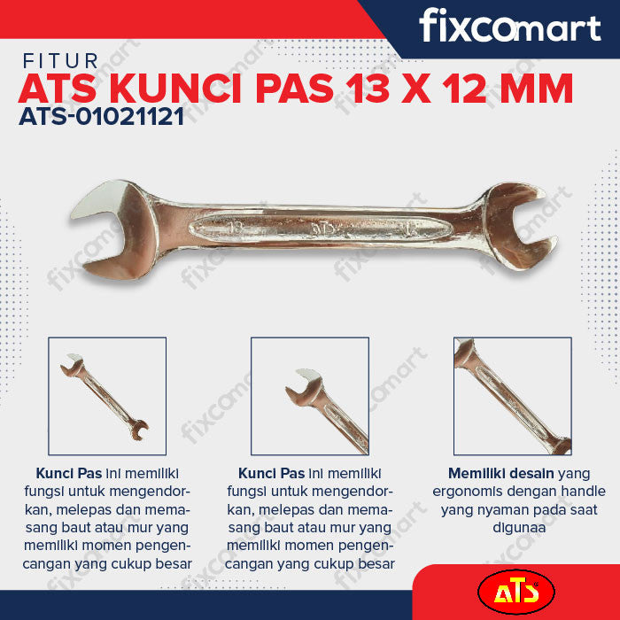 KUNCI PAS "ATS" 12X13MM - ATS Hardware