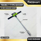 Tekiro Kunci Sock T Gagang Karet 14 Mm FIXCOMART
